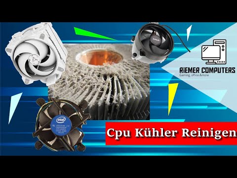 Video: So reinigen Sie einen CPU-Lüfter - Gunook