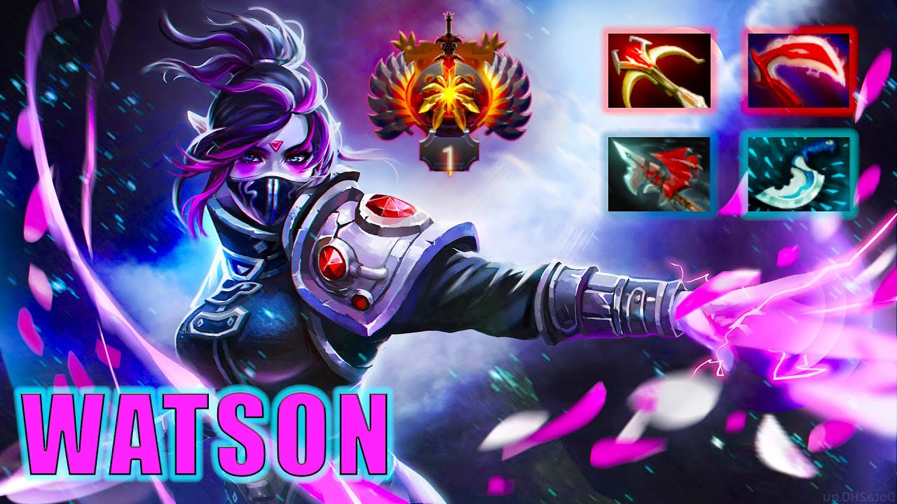 WATSON [Templar Assassin] | Safe Lane | Dominates with Templar Assassin