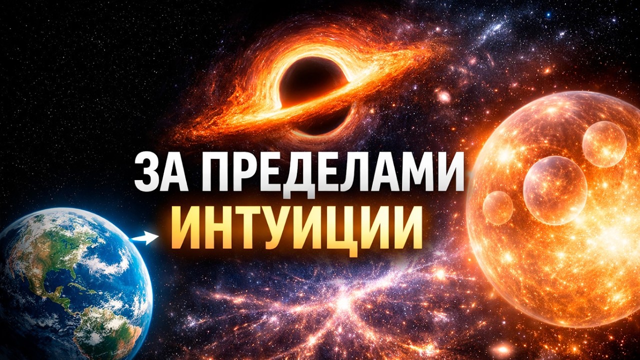 От Земли до края Наблюдаемой Вселенной: почему мозг ломается на этих масштабах