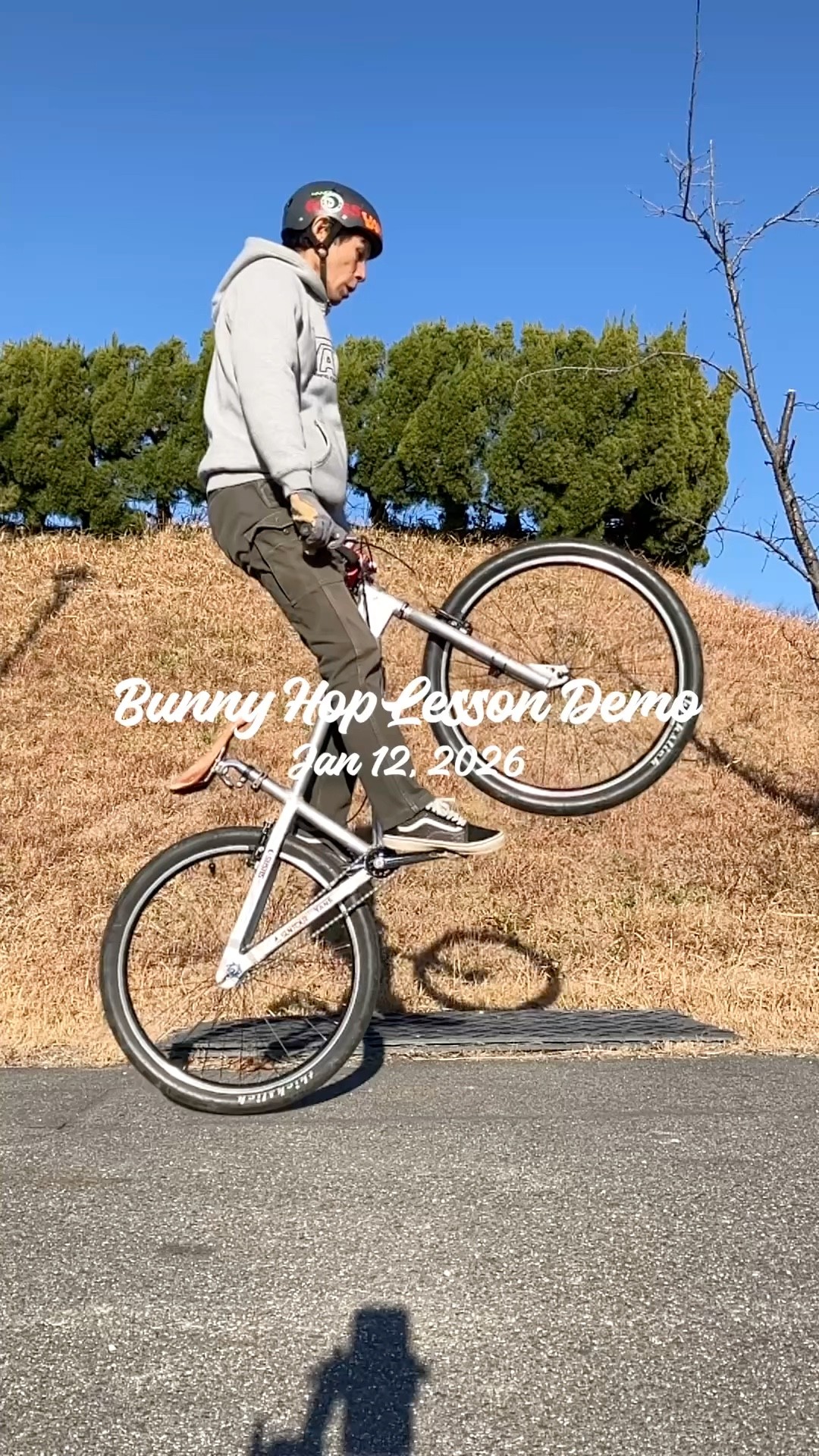 Bunny Hop Lesson Demo | Side View Slow Motion - YouTube