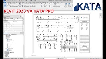 Revit 2023 kết hợp Kata pro
