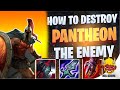 WILD RIFT | How To DESTROY The Enemy With Pantheon! | Challenger Pantheon Gameplay | Guide & Build