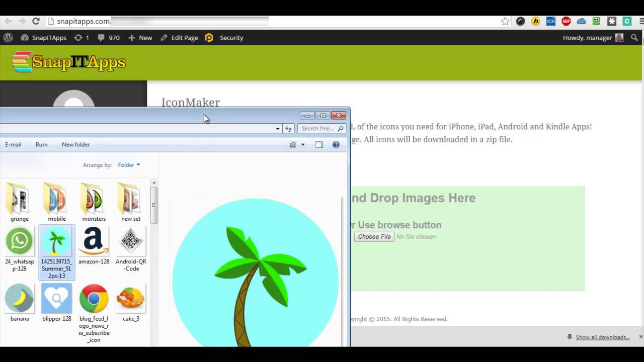 SnapITApps Mobile Icon Maker