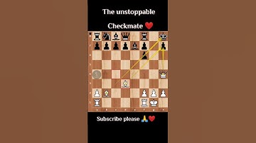 the unstoppable Checkmate #chess #chessgame #championship #chesspuzzle #chessmaster #trendingvideo