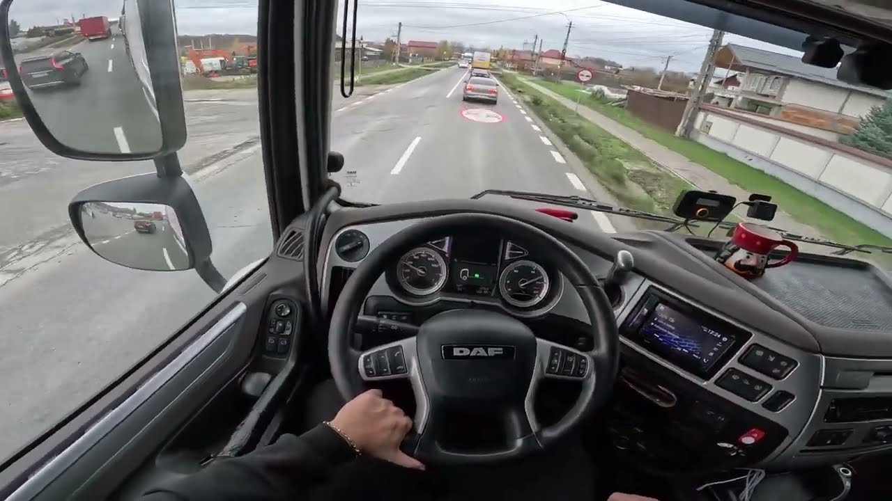 Alt camion? Încerc un Daf spre Pitești să văd cum merge - ce erori apar pe parcurs 