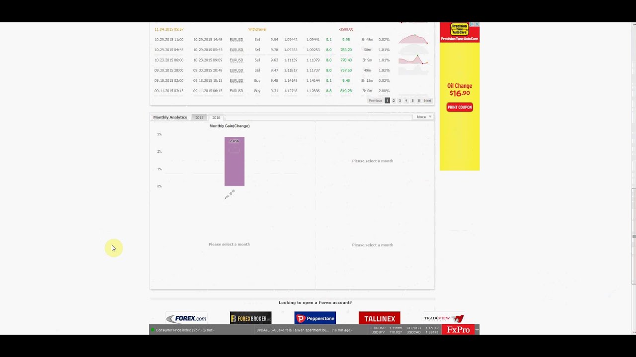 Scalp Trader Pro 2/5/16 Trading Review - YouTube
