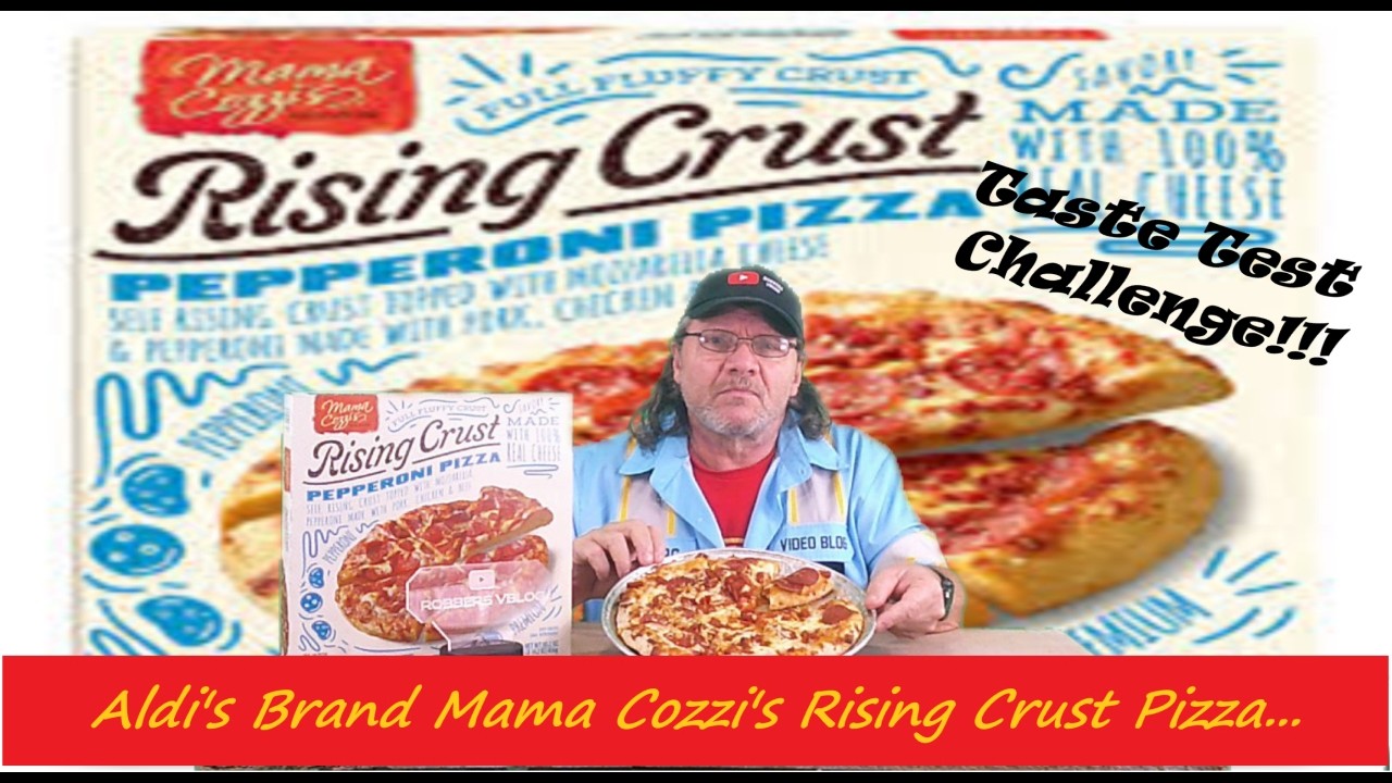 Aldi's Mama Cozzi's Rising Crust Pepperoni Pizza Better than