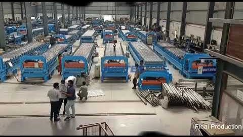 Floor Deck Roll Forming Machine
