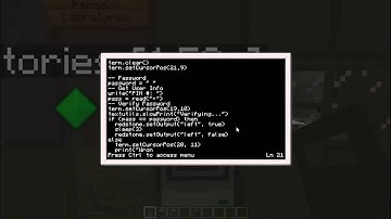 ComputerCraft, Ep. 3 - Password Door Lock Tutorial