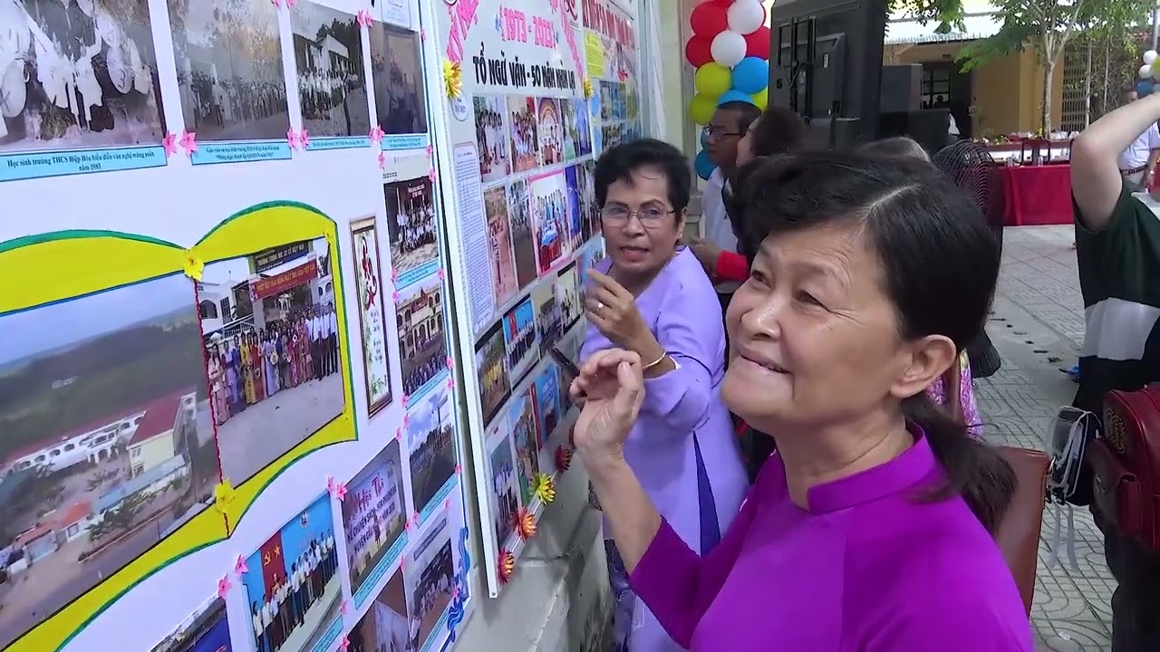 Lễ kỷ niệm 50 năm thành lập trường THCS Hiệp Hòa, Cầu Ngang, Trà Vinh