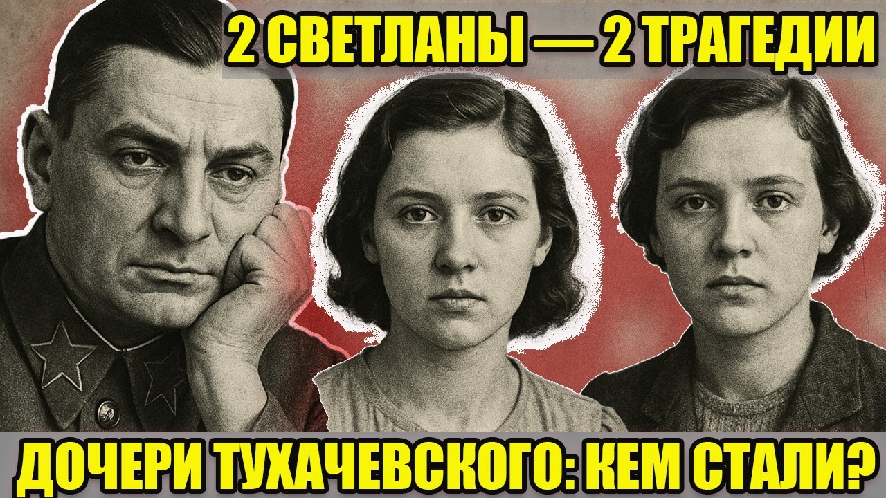 2 СВЕТЛАНЫ — 2 ТРАГЕДИИ: кем стали дочери «Красного Бонапарта» Михаила Тухачевского