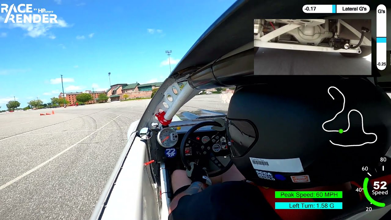 August 8, 2021 - Philly/WDCR Autocross at Ripken Stadium (raw) | C-Prepared Camaro