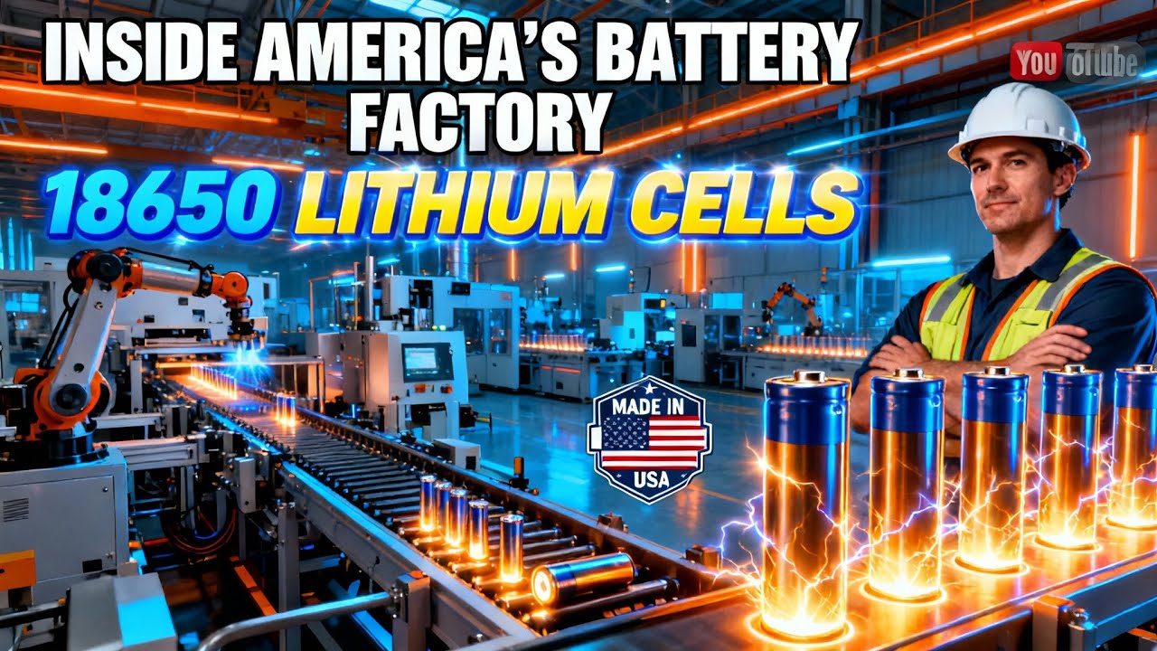 Episode 19: How America Builds Power: Inside American Lithium Energy's 18650 Factory