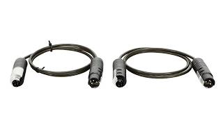 Naim Super Lumina 4PIN DIN-XLR L/R Interconnect Cables | 2ndhandhifi