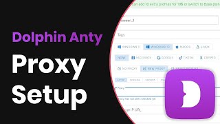 How to Use Dolphin Anty With Proxy Servers | Proxy Integration Tutorial screenshot 5