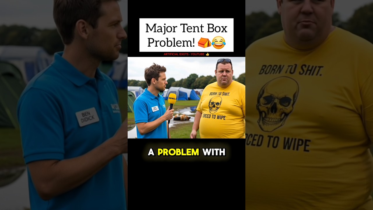 КОШМАР КЕМПИНГА 😲 — Проблема с палаткой ⛺️😂 | (Veo 3)