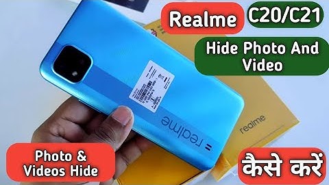How To Hide Photo And Video in Realme C20,C21, Realme C20,C21 Photo And Video Hide Keise Kare,