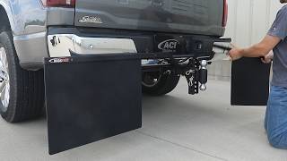 ROCKSTAR™ Quick Hitch Mud Flaps Installation