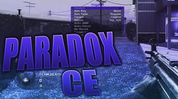 Black Ops 1 *Paradox CE* BEST NonHost Mod Menu Ever! (IP Grabber, Aimbot, Redbox, Autowall, ESP,)