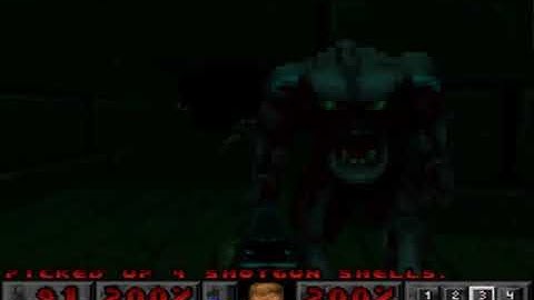 PSX Doom - Map04 - Command Control