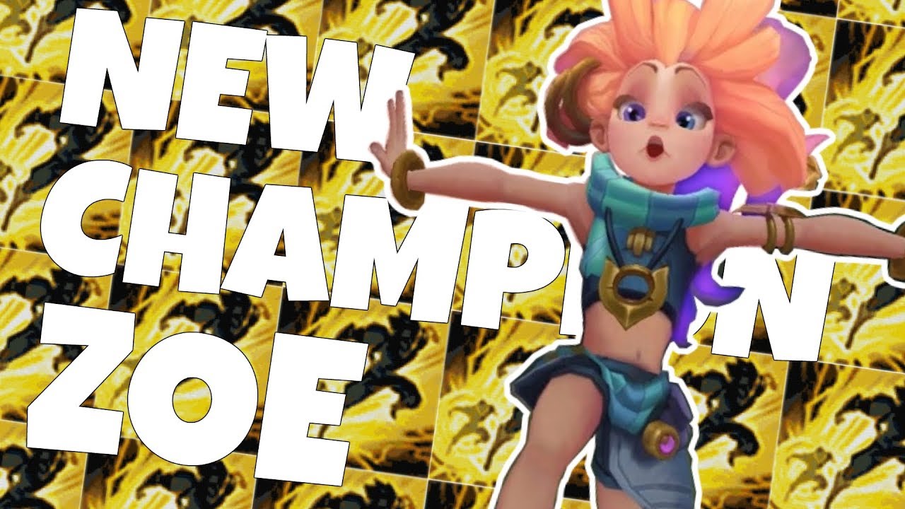 Zoe New Champ - Parody - YouTube