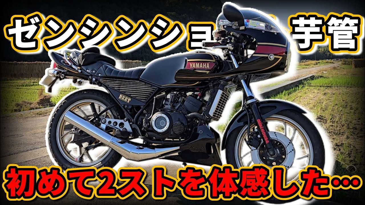 RZ] This is how you ride a 2-stroke… Zenshin Short Potato Pipe