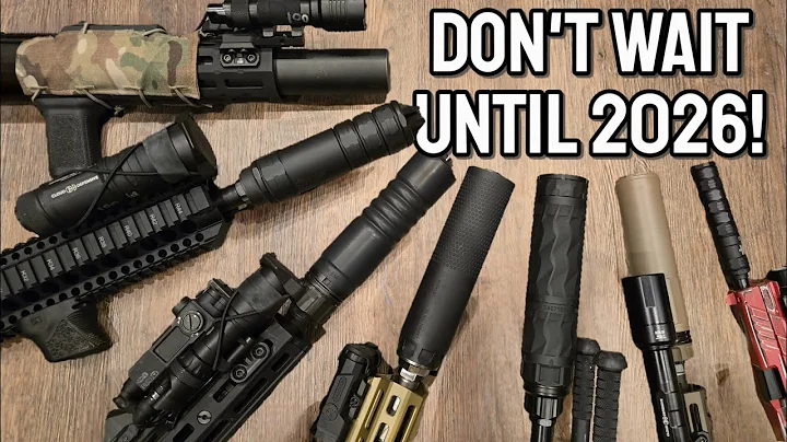 Why You Should Get a Suppressor Before 2026