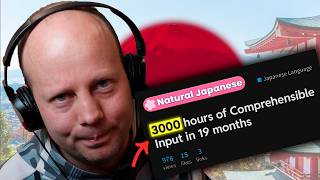 Did He Get Fluent in Japanese After 3,000 Hours of Comprehensible Input?