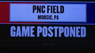 RailRiders home opener against Durham Bulls postponed due to weather