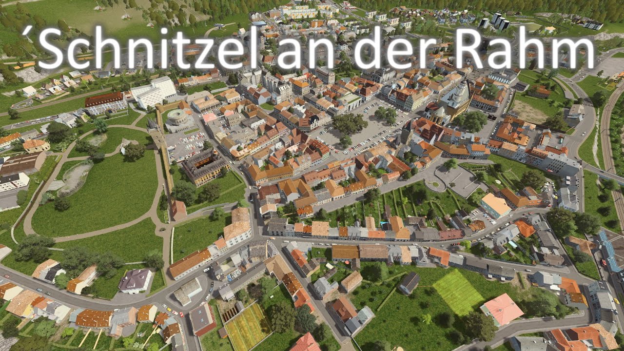 Realistic German City Build - Schnitzel an der Rahm [Stream]