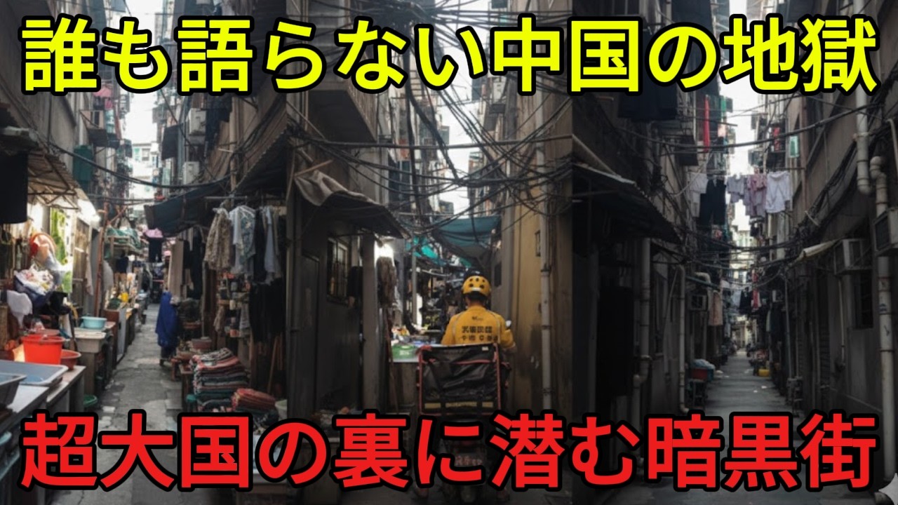 【閲覧注意】1億人が貧困の海に沈む…中国GDPの嘘と、隠蔽された「灰色の腫瘍」の真実