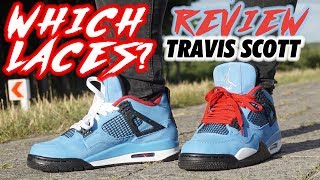 travis scott jordan 4 laces
