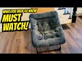 The Comfiest Chair In My Sons Room | Mordchil HF Comfy Saucer Chair, Navy Blue