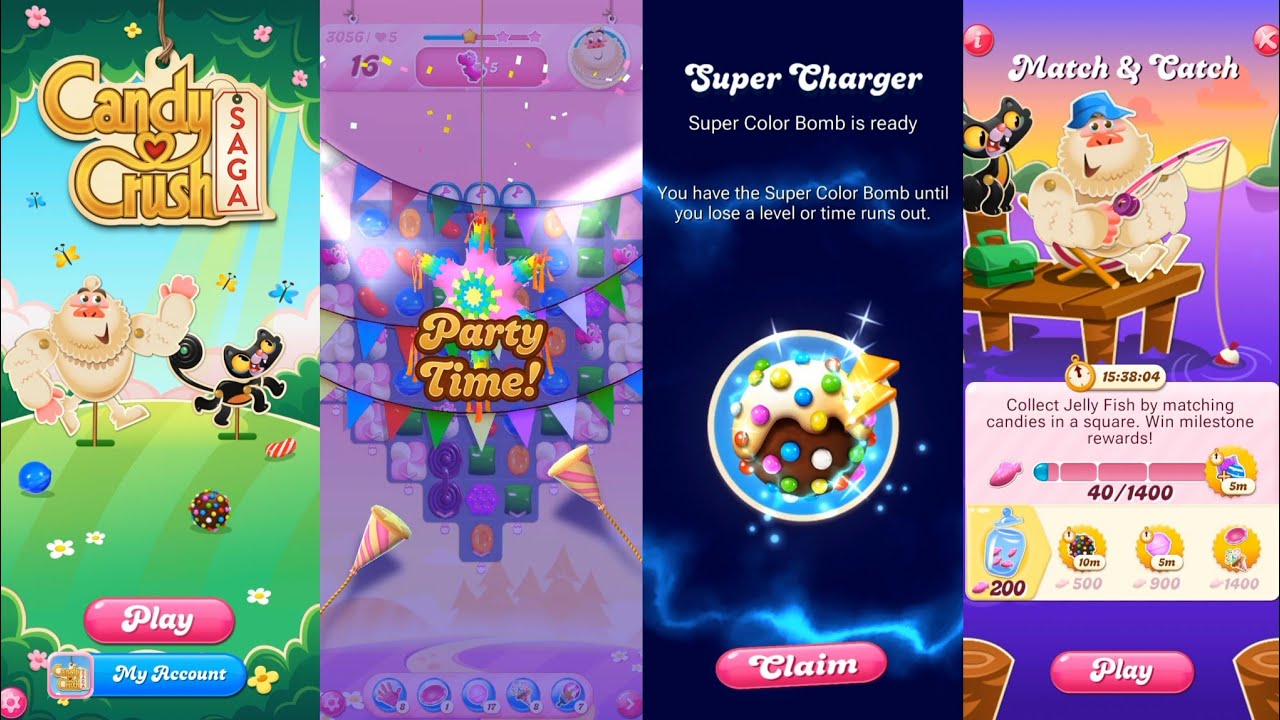 New Season How To Get Super Color Bomb | Party Booster | Candy Crush Saga | Candy Crush