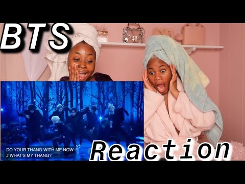 BTS - black swan @ the late late night show with James corden reaction Paris Fenty