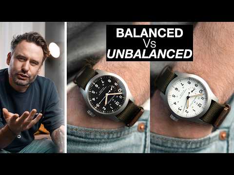 Balance Vs Unbalanced Design - Hamilton Khaki Power Reserve