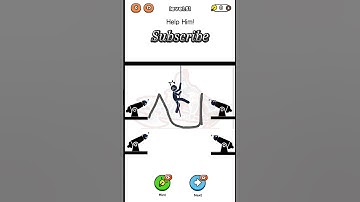 Draw Challenge: Save Stickman Level 51 Gameplay #shorts #youtubeshorts #gamingshorts #aigamingyt