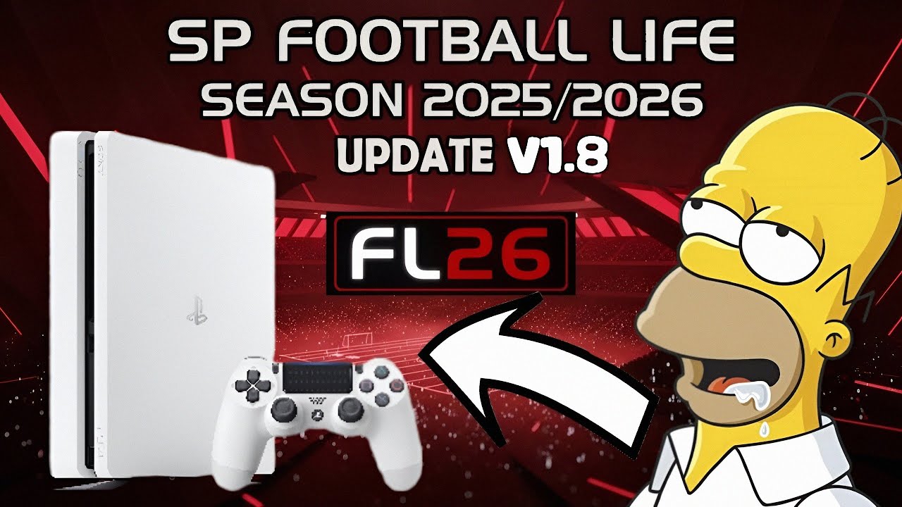 NUEVO PES 26 PARA PS4 CON MAGIA 🪄 SP FOOTBALL LIFE 2026 UNA MARAVILLA✅