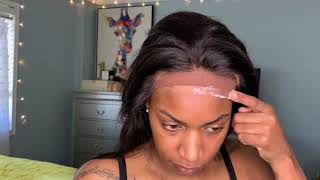 Amazing 360 Wig Straight Lace front Wig install Ayiyi Hair 1