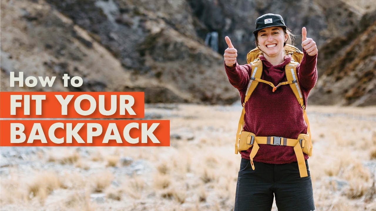 How to Fit Your Hiking Pack YouTube