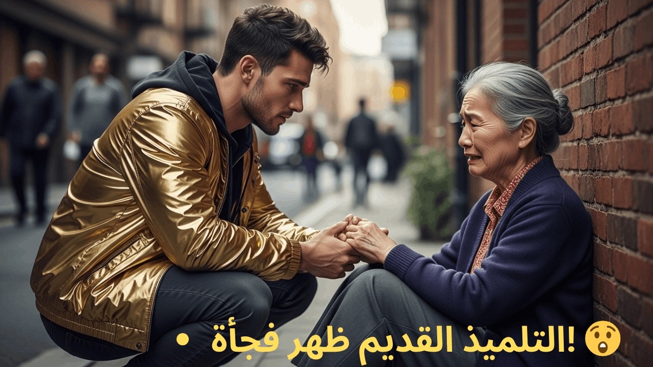 لقد وجد تلميذه القديم في الشارع… ولن تصدق ما حدث بعد ذلك!
