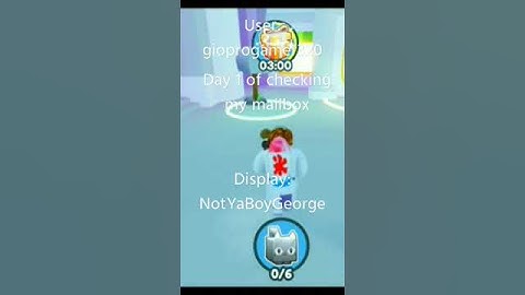 Day 1 of checking my mailbox in PSX