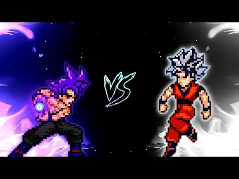 Goku 1000 Yr Old OP (all form) VS Goku DB V3 OP (Zeed) in Mugen - YouTube