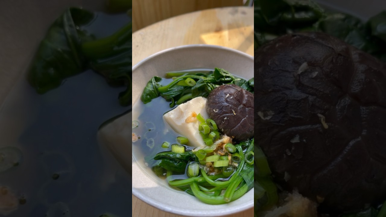 Easy Tofu soup 🍲 in 5 minutes 