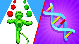 DNA Evolution 3D | Rope Man Run - All Level Gameplay Android,iOS - NEW APK BIG UPDATE screenshot 5