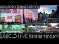 Uniqlo hive harapan indah  menjelang grand opening