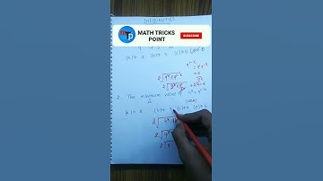 inequality problem for jee mains/ advance/cat/nda/air force group x/navy AA/SSR | math tricks point