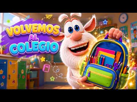 Booba 🎒 ¡Booba Va a la Escuela! ✏️ El Día Escolar Más Divertido ✨ Dibujos Animados