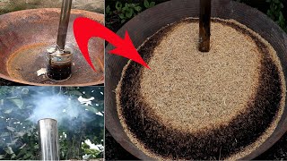 How to make rice husk charcoal as a growing medium for your garden