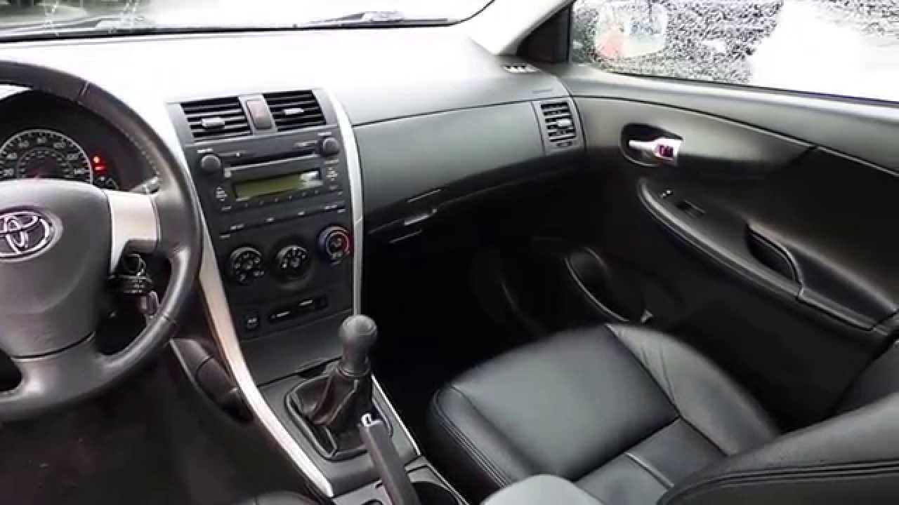 2009 Toyota Corolla Barcelona Red Metallic Stock 13667p